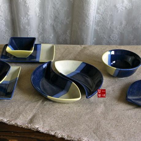 外贸陶瓷出口瓷器餐具新骨瓷调料碟小盘子调料碗小碗小碟酱料碟